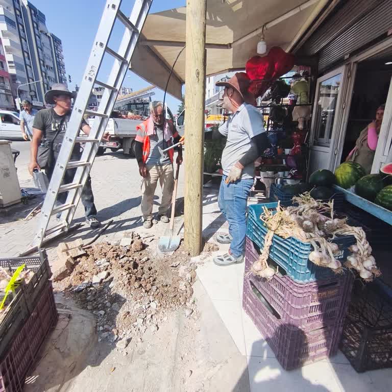 İşyeri Önündeki Direğin Kaldırılması Ve Kablonun Yer Altına Alınması Talebi