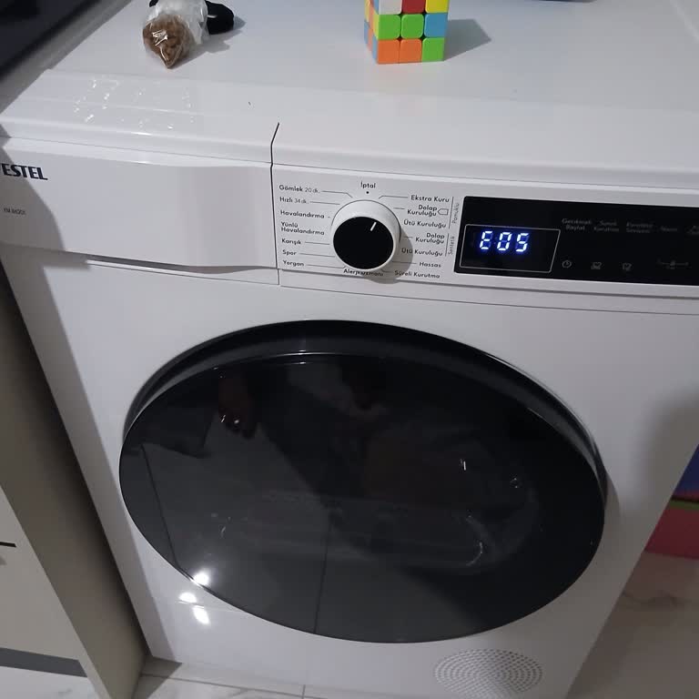 Tekrarlayan E05 Hatası Nedeniyle Vestel Kurutma Makinesinde Değişim Talebi