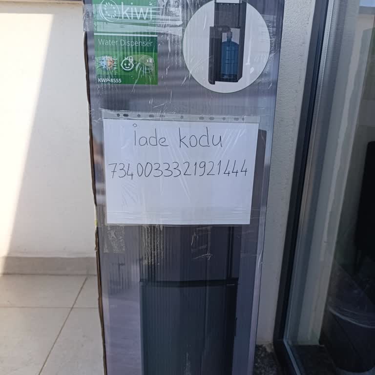 Kargo Gelmediği İçin Ayıplı Su Sebili İadesi Gerçekleşmedi