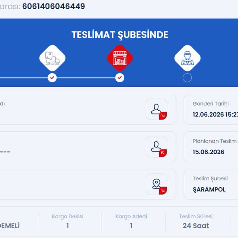 Aras Kargo Gecikmesi Ve Teslim Edilmemesi Nedeniyle Şikayet