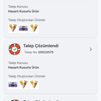 Migros'ta Erimiş Dondurma, Gecikmeli Teslim Ve İade Edilmedi