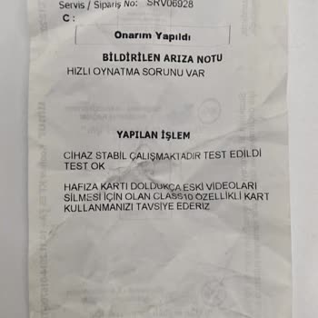 Torima Araç Kamerasında Hızlı Oynatma Ve Eksik Montaj Parçası Şikayeti