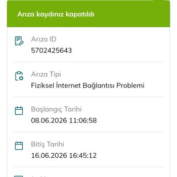 Sabit İnternetim Çalışmıyor, Teknik Ekip Gelmedi Ve Fatura Kesilmeye Devam Ediyor