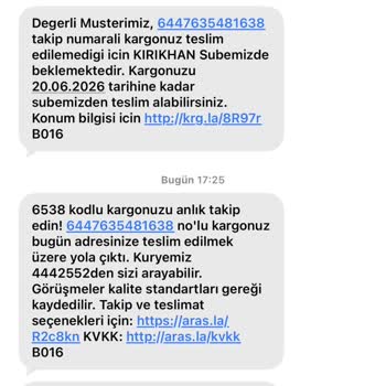 Kırıkhan Şubesinde Kargonun Kata Teslim Edilmemesi Ve Çelişkili Bilgilendirme Nedeniyle Mağduriyet