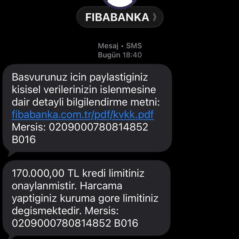 İzin Verilmeyen Kredi Limiti Bildirimi Ve Güvenlik Endişesi