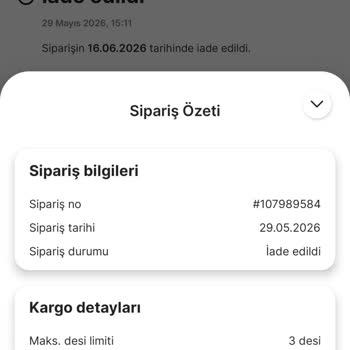 İade Kargom Teslim Edilmedi, Ne Ürün Ne Para İadesi