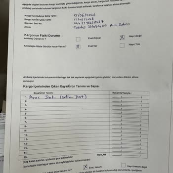 Kargo Etiket Hatası, Yanlış Şehir, Aşırı Ücret Ve Hasarlı Jant Şikayeti