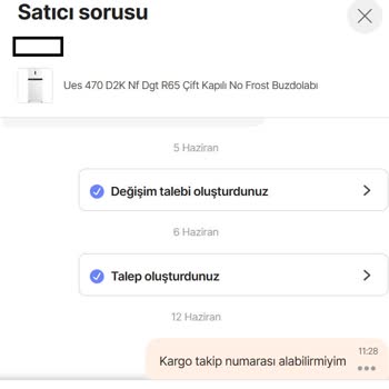 Hepsiburada Üzerinden Hasarlı Buzdolabı Değişimi Gecikiyor