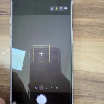 İPhone 17 Pro Max Ekranda Çıkan Mavi Işık