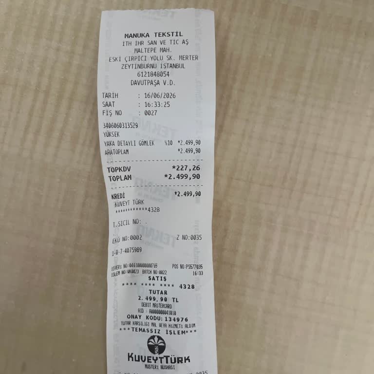 Mağaza İadesi Reddedildi, 2500 TL Geri Ödeme Talebi