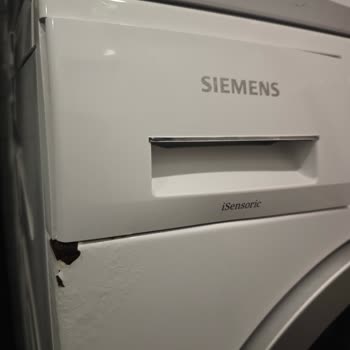 Siemens IQ500 Çamaşır Makinesinde Paslanma Sorunu Ve Ücretsiz Onarım Talebi