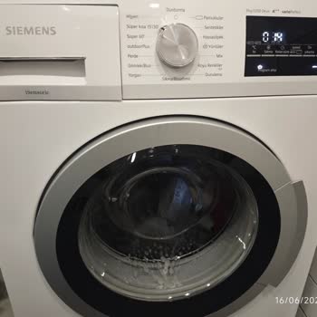 Siemens IQ500 Çamaşır Makinesinde Paslanma Sorunu Ve Ücretsiz Onarım Talebi