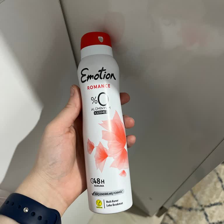 Performans Düşüşü Nedeniyle Emotion Romance Deodorant Değişim Talebi
