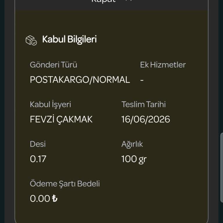 Teslim Edildiği Söylenen Kargo Kapıma Gelmedi