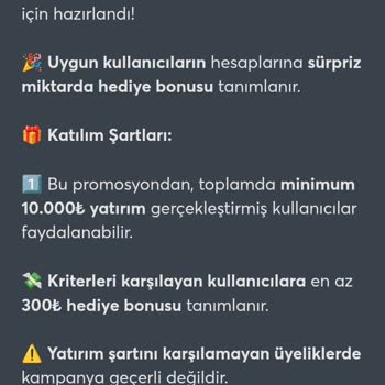 Bahis.com Kazançlarım İptal Edildi, Bonus Şartları Değiştirildi