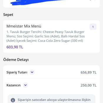 GetirYemek Zile Basılmadan İptal Edilen Sipariş Ve İade Reddi