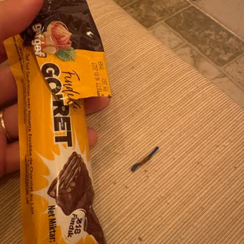 Gofrette Bulunan Plastik Parça Sağlık Ve Hijyen Endişesi