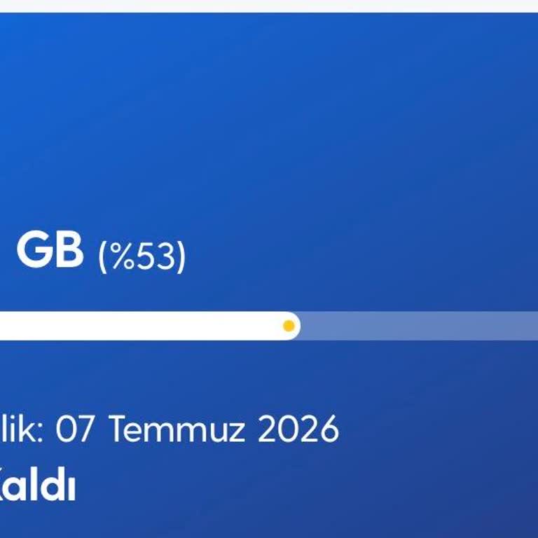 Mobil Veri Paketi Günlük 10 GB Tüketim Şikayeti