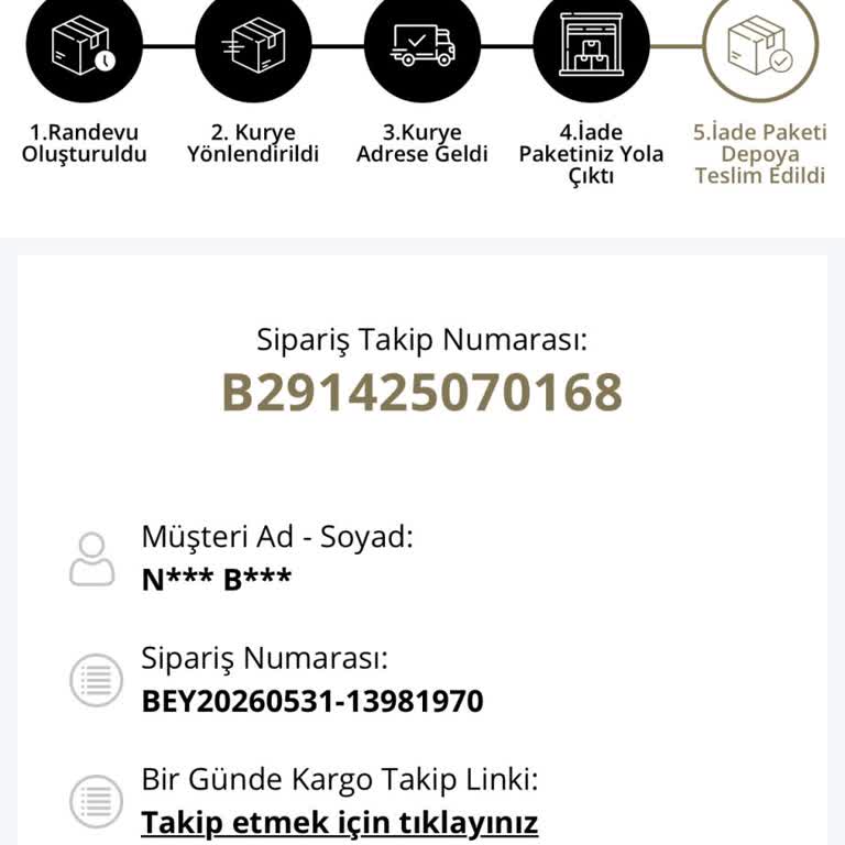 Beymen.com’da İade Sürecinde Uzun Bekleyiş Ve Ürün Kayıp Şikayeti