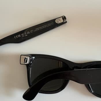 Rayban Meta 2 Gözlükte Menteşe Ve Vida Kalitesi Sorunu Garanti Değişim Talebi