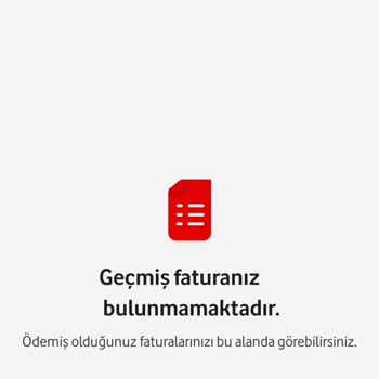 Vodafone Net'te Fatura Gelmemesi Ve Sürekli Sistem Hatası