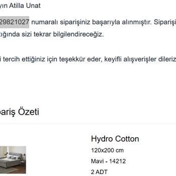 İsim Ve Adres Karışıklığı Nedeniyle Sipariş Durumu Belirsiz, Müşteri Hizmetlerinden Yetersiz İlgi