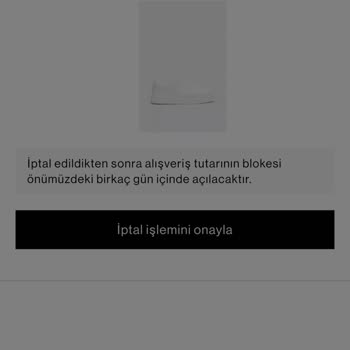 Hazırlanıyor Durumunda Siparişin İptal Edilememesi Ve Canlı Destek Sorunu