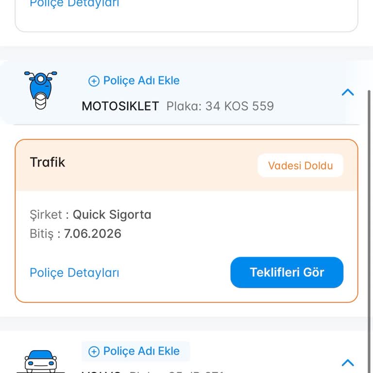 Ödediğim Trafik Sigortası Poliçesi E-Posta Yoluyla Gönderilmedi