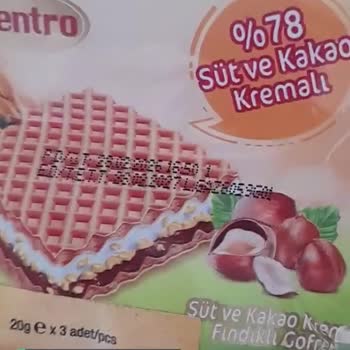 BİM Centro Gofret Üretim Hatası