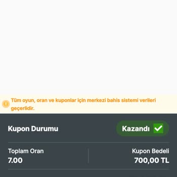 İddaa.com’da Kazanan Kuponun 4.900 TL Tutarı Sadece 700 TL İade Edildi