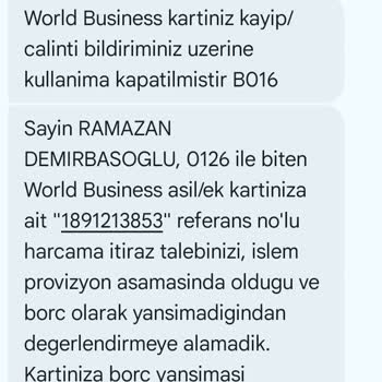 İzinsiz Kart İşlemi Ve Hemen İade Talebi