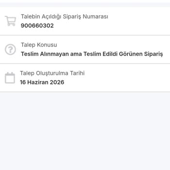 Migros Sanal Markette Teslim Edilmemiş Sipariş Sistemde Teslim Edildi Olarak Görüntülendi