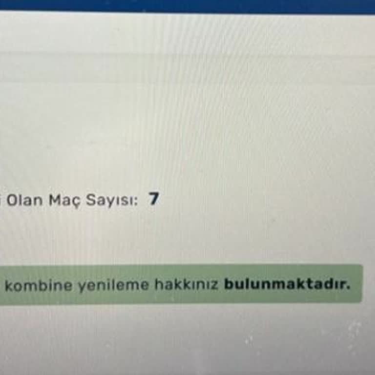 Passo Taraftar Kombine Yenileme Açılmadı