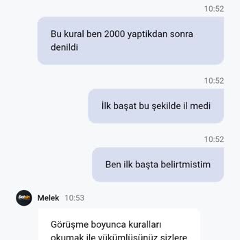 Betsin Yanıltıcı Çevrim Şartları Ve Bakiyemin Silinmesi Nedeniyle Çekim Reddedildi