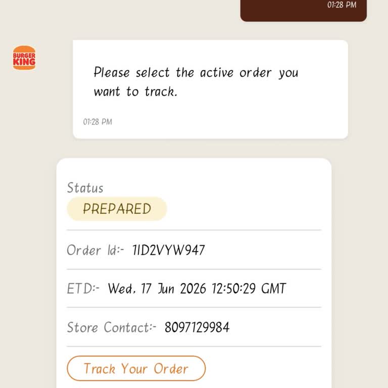 Order Delayed By Burger King