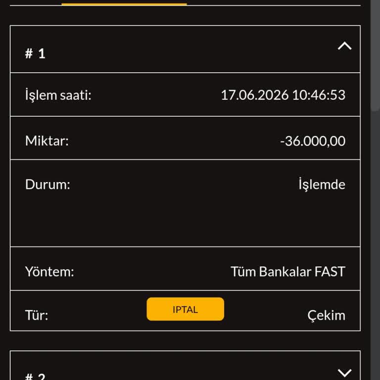 Casibom'dan 36.000 TL Transferi Sürekli İşlemde Kalıyor Ve Hesaba Yansımıyor