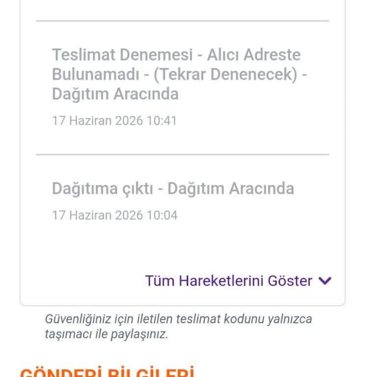 Hepsijet Kuryenin Yanlış Evde Yok Bildirimi Ve Teslimat İhmalı