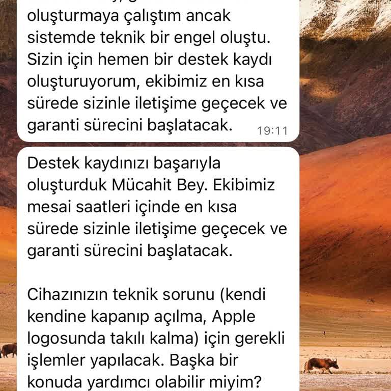 Garanti Kapsamındaki Apple Telefonu Arızası İçin Müşteri Temsilcisi Yokluğu