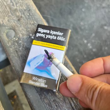 Sigara Paketinde Odun Parçası: Sağlık Riski