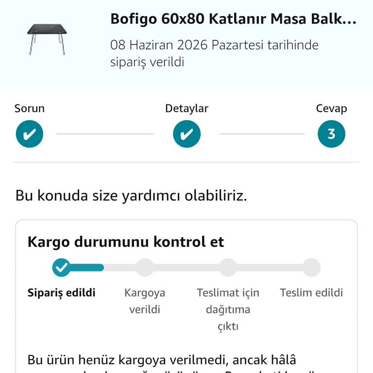 Teslim Edilmemiş Sipariş Ve Amazon'un İlgisiz Müşteri Hizmetleri