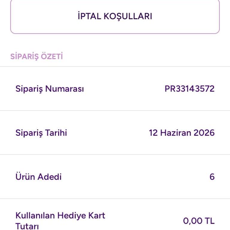 Gratis Siparişi Hazırlanıyor, Kargo Gecikmesi Şikayetim