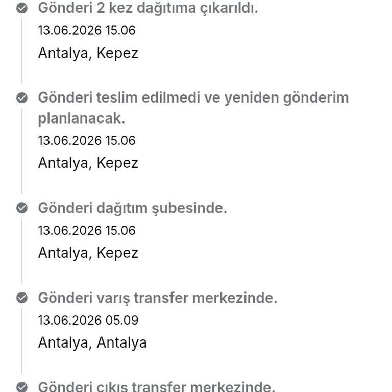 Aras Kargo’da Teslim Edilemeyen Kargo Ve Yanıltıcı Bilgilendirme