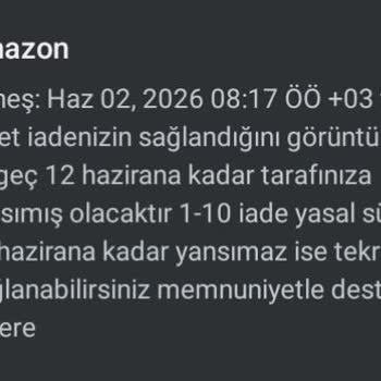 İptal Edilen Siparişin İadesi 19 Günde Gelmedi
