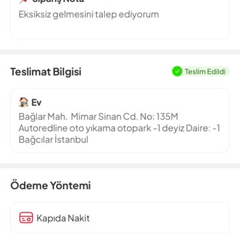 Eksik Sipariş Ve Cevapsız Müşteri Hizmetleri Şikayeti