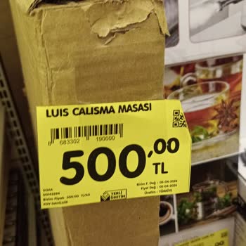 Yanıltıcı Etiket Fiyatı Nedeniyle 500 TL'lik Ürün 700 TL'ye Satıldı