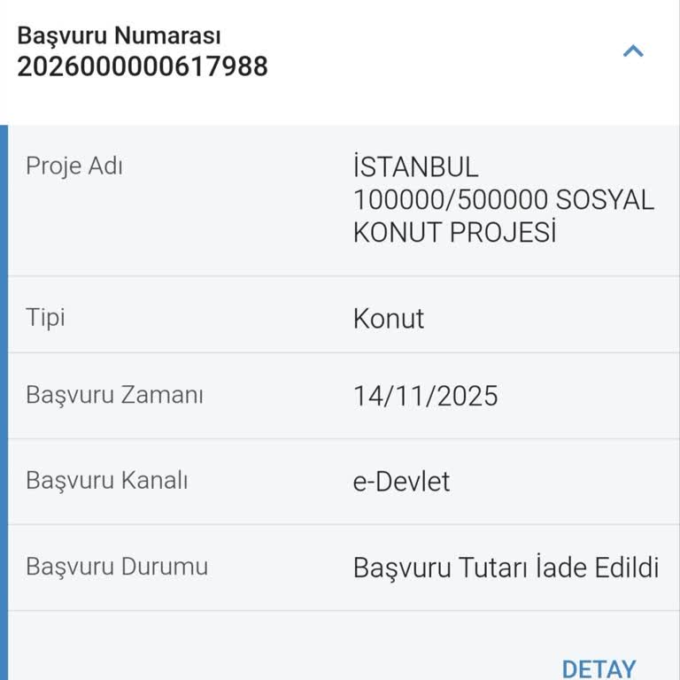 Kayıt Hatası Nedeniyle 5 Bin TL Başvuru Ücreti İadesi Talebi