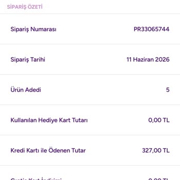 Gratis Siparişi 7 Gün Boyunca Hazırlanıyor Deyip Beklemede