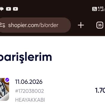 Shopier Üzerinden Aldığım Ayakkabılar İlanla Uyuşmuyor Ve Destek Bulamıyorum