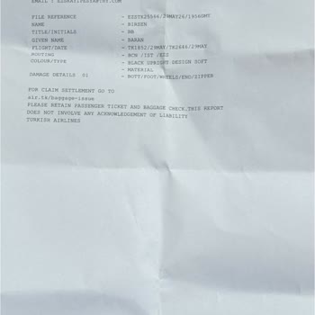 Parçalanan 5 Valiz Ve THY’nin Cevapsız Tutumu