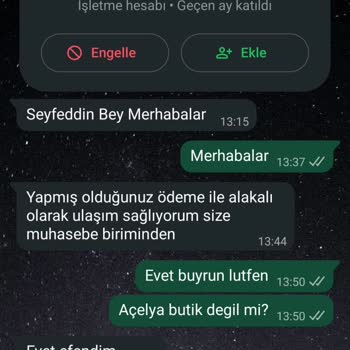 Sipariş Gönderilmedi Ve 3.750 TL İadesi Gecikiyor